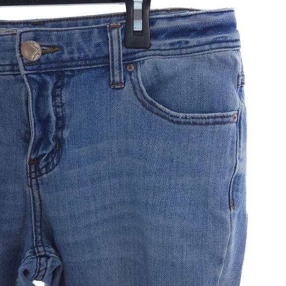 Free People Women's Size 30 Blue Cotton Distressed Jeans - Picture 5 of 9